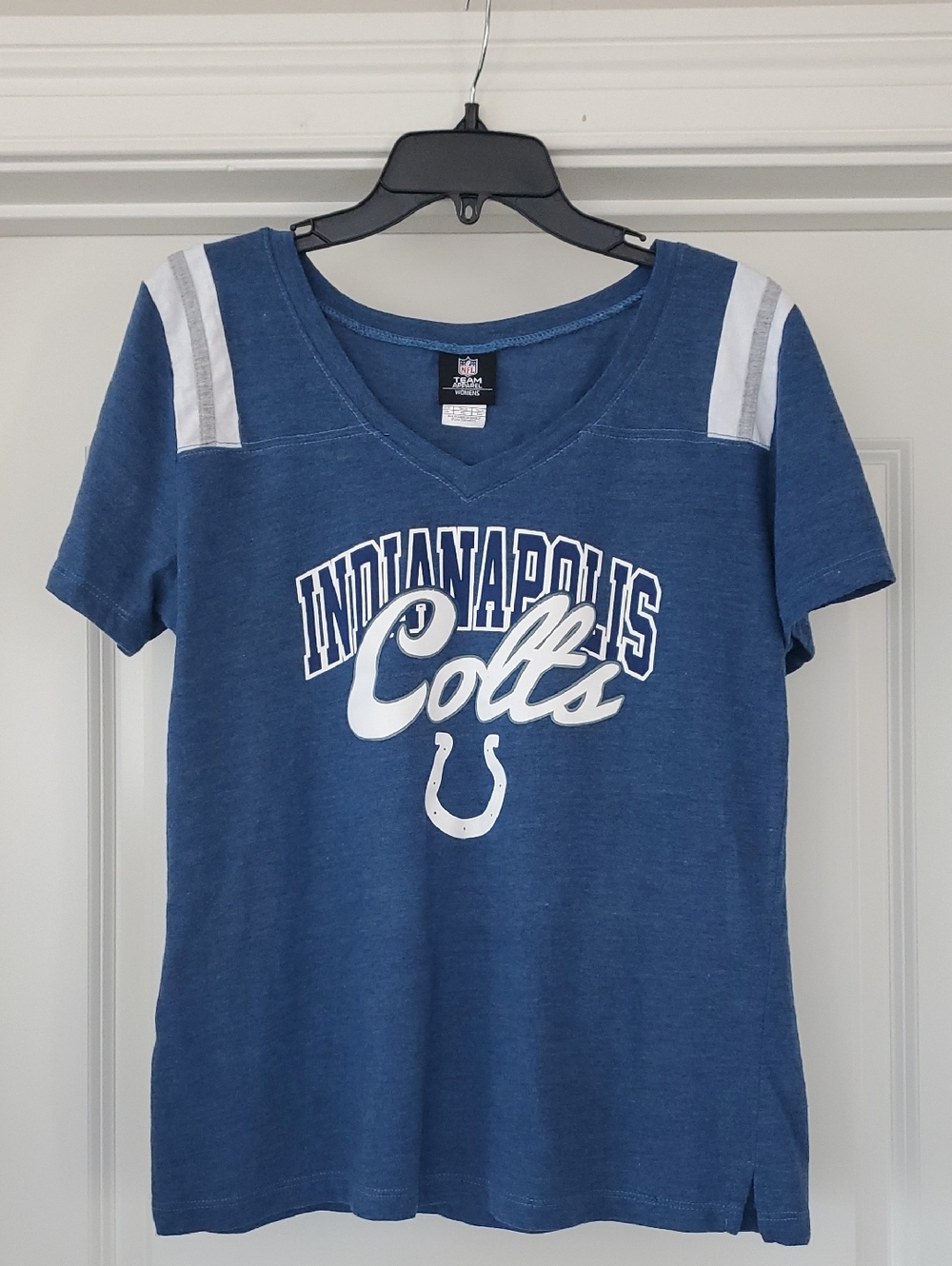 NFL Womens Heather Blue Team Apparel Tee